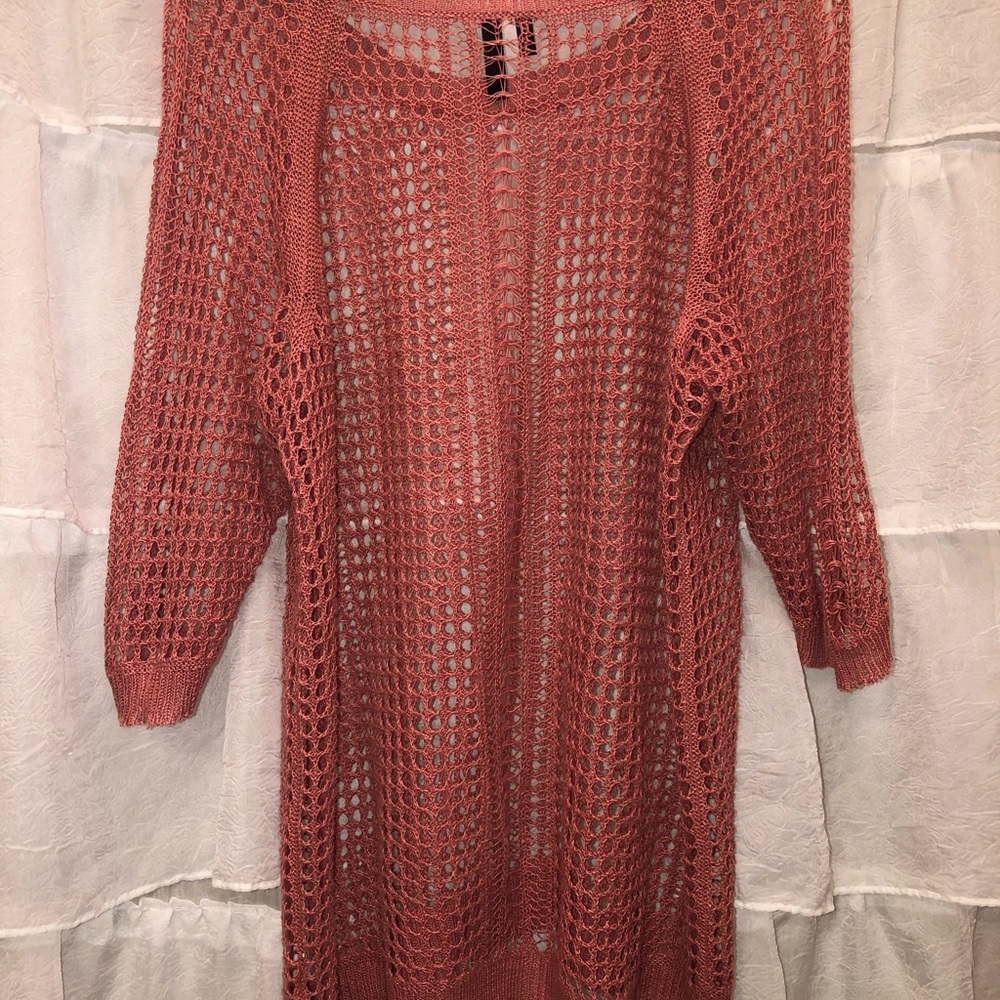 ▫️Maurices dusty rose crochet top▫️